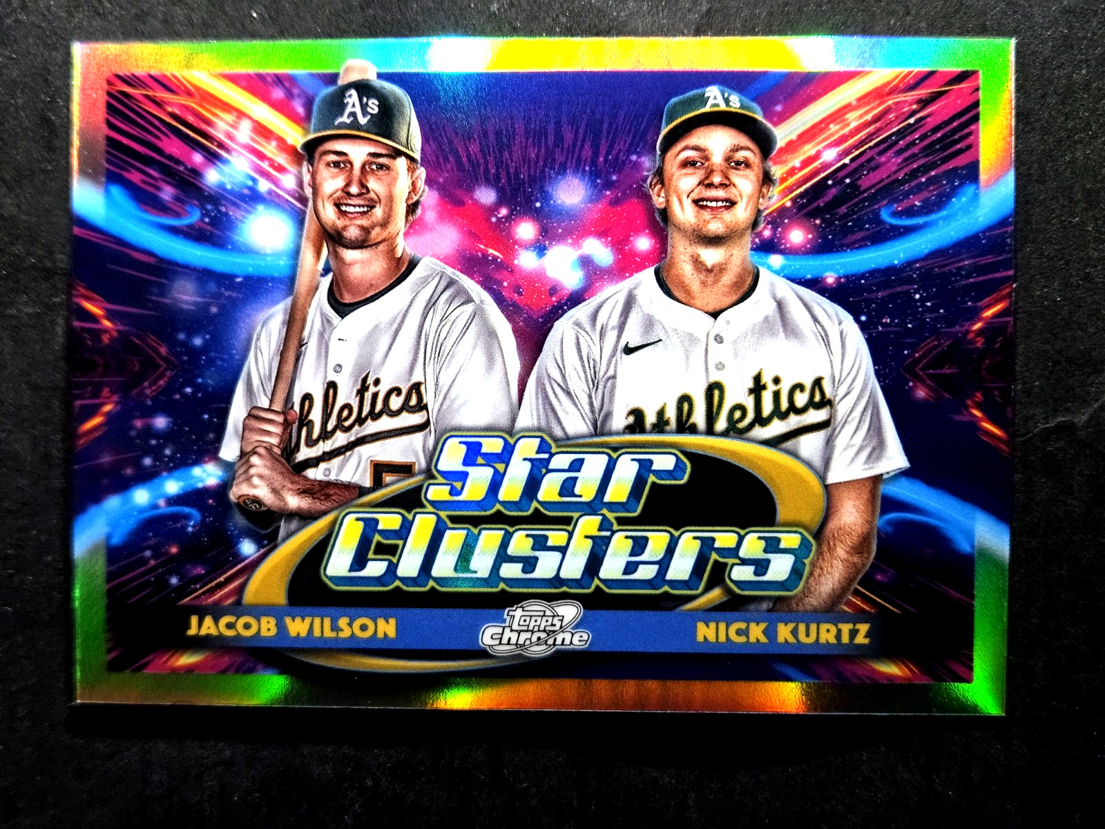 2025 Topps Cosmic Chrome Nick Kurtz Jacob Wilson Star Clusters #DSC-6 CENTERED💥