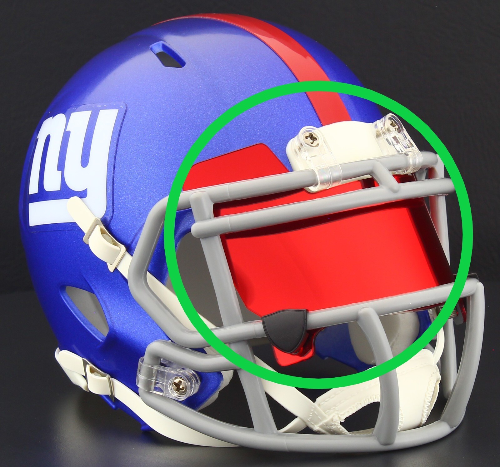 EYE SHIELD / VISOR ONLY! for NEW YORK GIANTS Mini Football Helmet