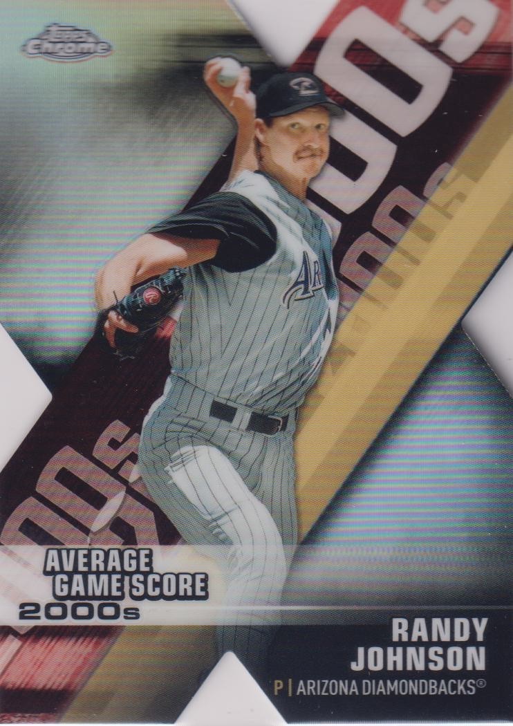 2020 Topps Chrome #DOD-9 Randy Johnson Diamondbacks Decade of Dominance