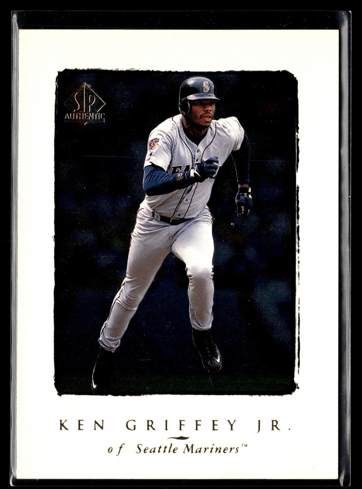 1998 Upper Deck SP Authentic Sample #123 Ken Griffey Jr Seattle Mariners