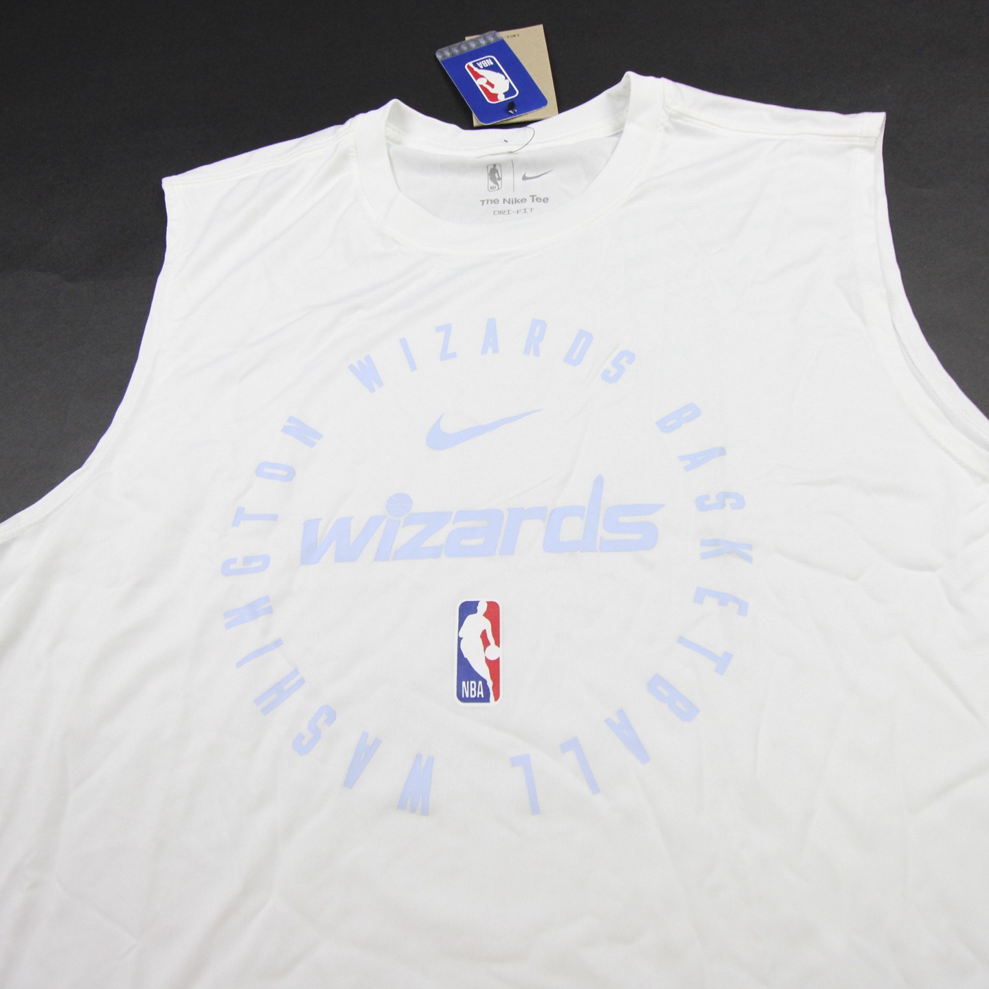 Washington Wizards Nike NBA Authentics Nike Tee Sleeveless Shirt Multiple Sizes