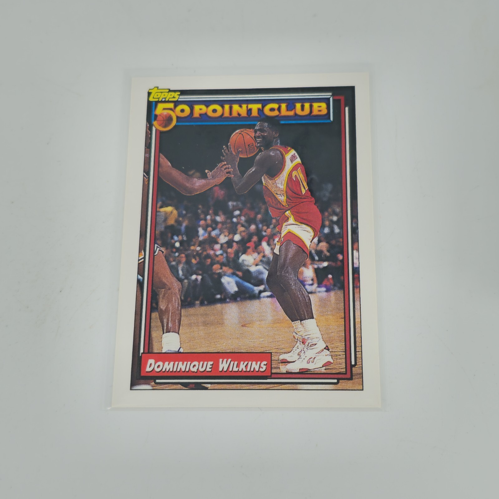 1993 Topps Dominique Wilkins Atlanta Hawks #200 50 Point Club