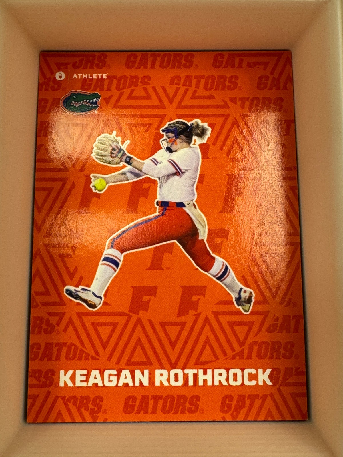 2025 Florida Gators Softball Onit Trading Card Base Parallel Inserts