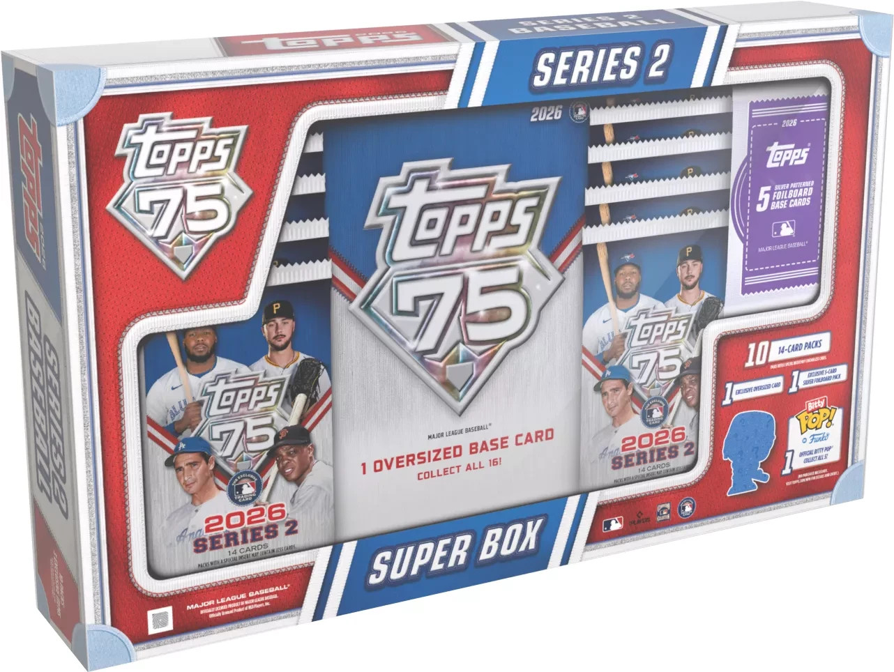 2026 TOPPS SERIES 2 Baseball SUPER BOX Superbox (140 cards) MLB New Sealed QTY