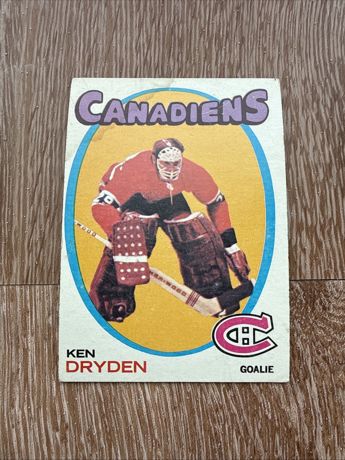 1971-72 Topps #45 Ken Dryden Rookie RC Canadiens VG Vintage