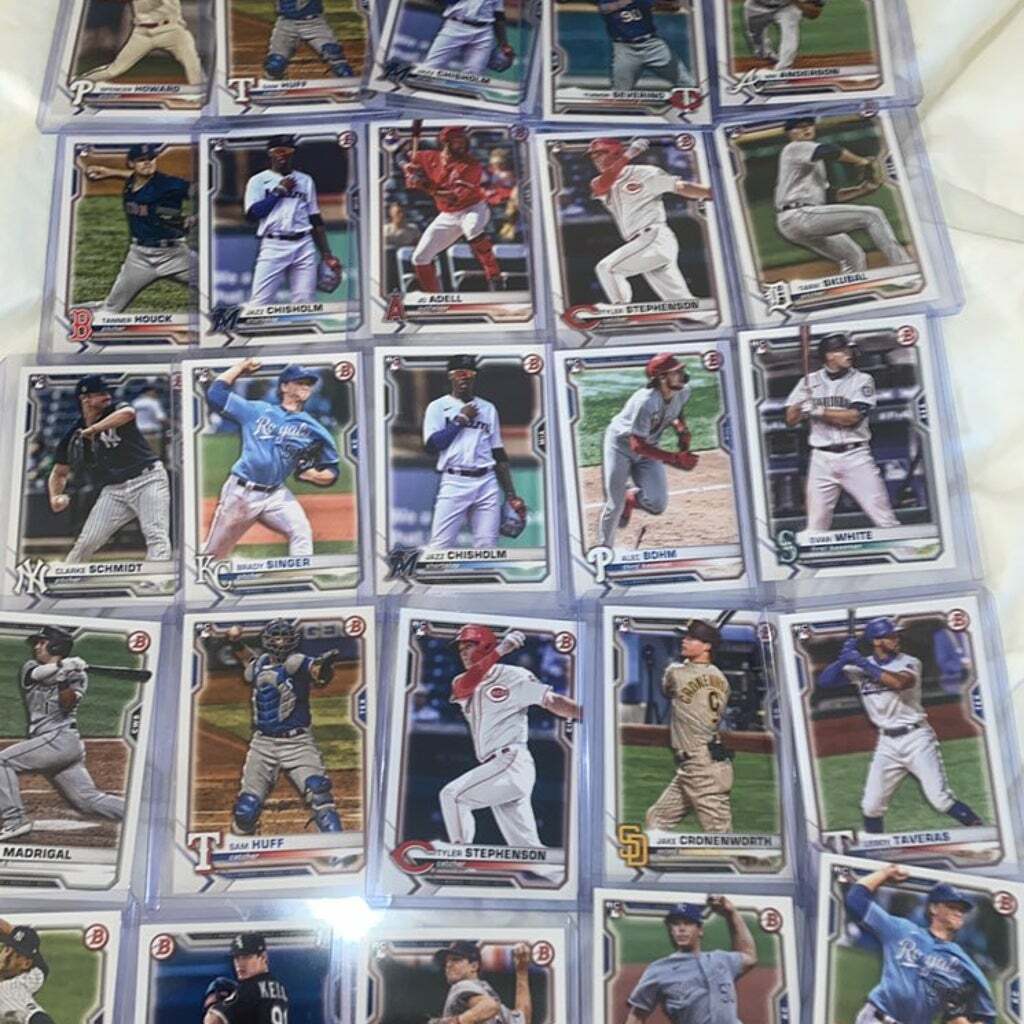 THE Best MLB BASEBALL CARD COLLECTION Lot + AUTOS RC SP Insert 1st BOWMAN & More