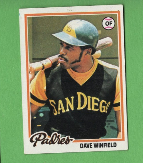 1978 TOPPS Baseball DAVE WINFIELD #530 San Diego PADRES EX Condition