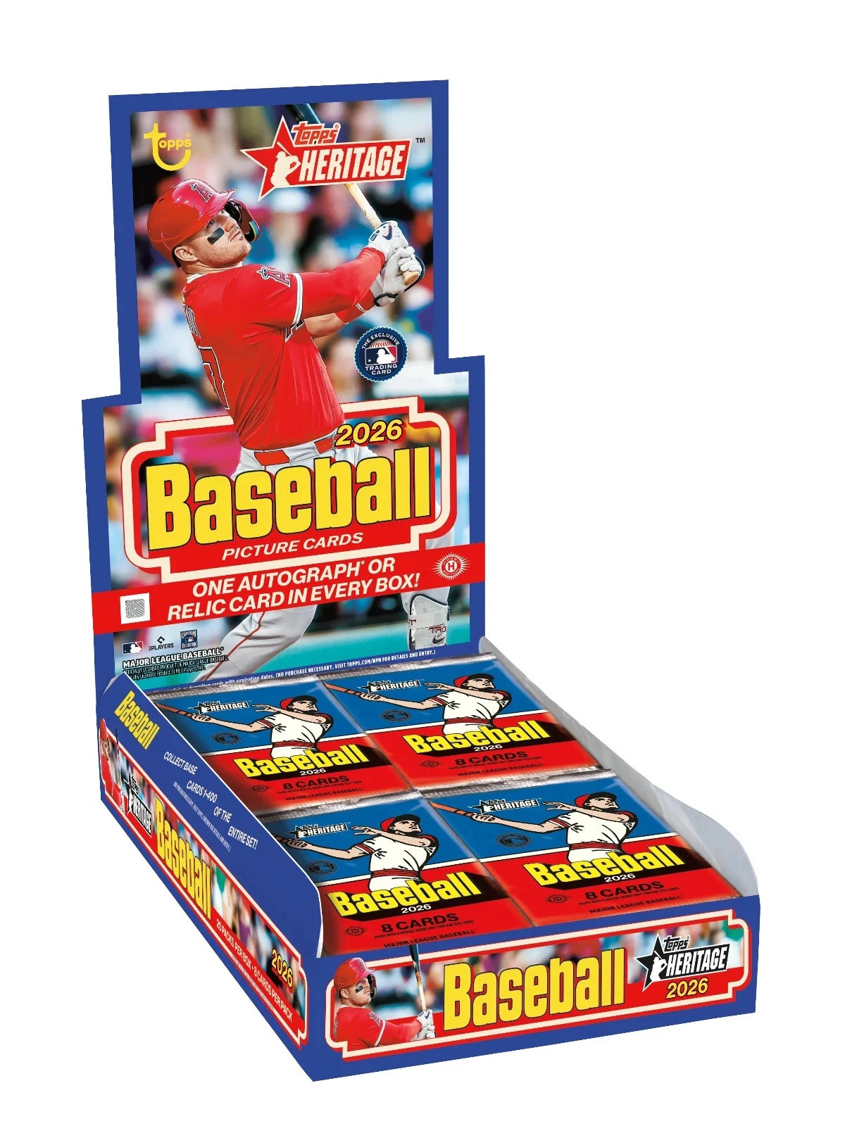 2026 Topps Heritage #201-400 – You choose the card! PRESALE SHIPS BY 3/23