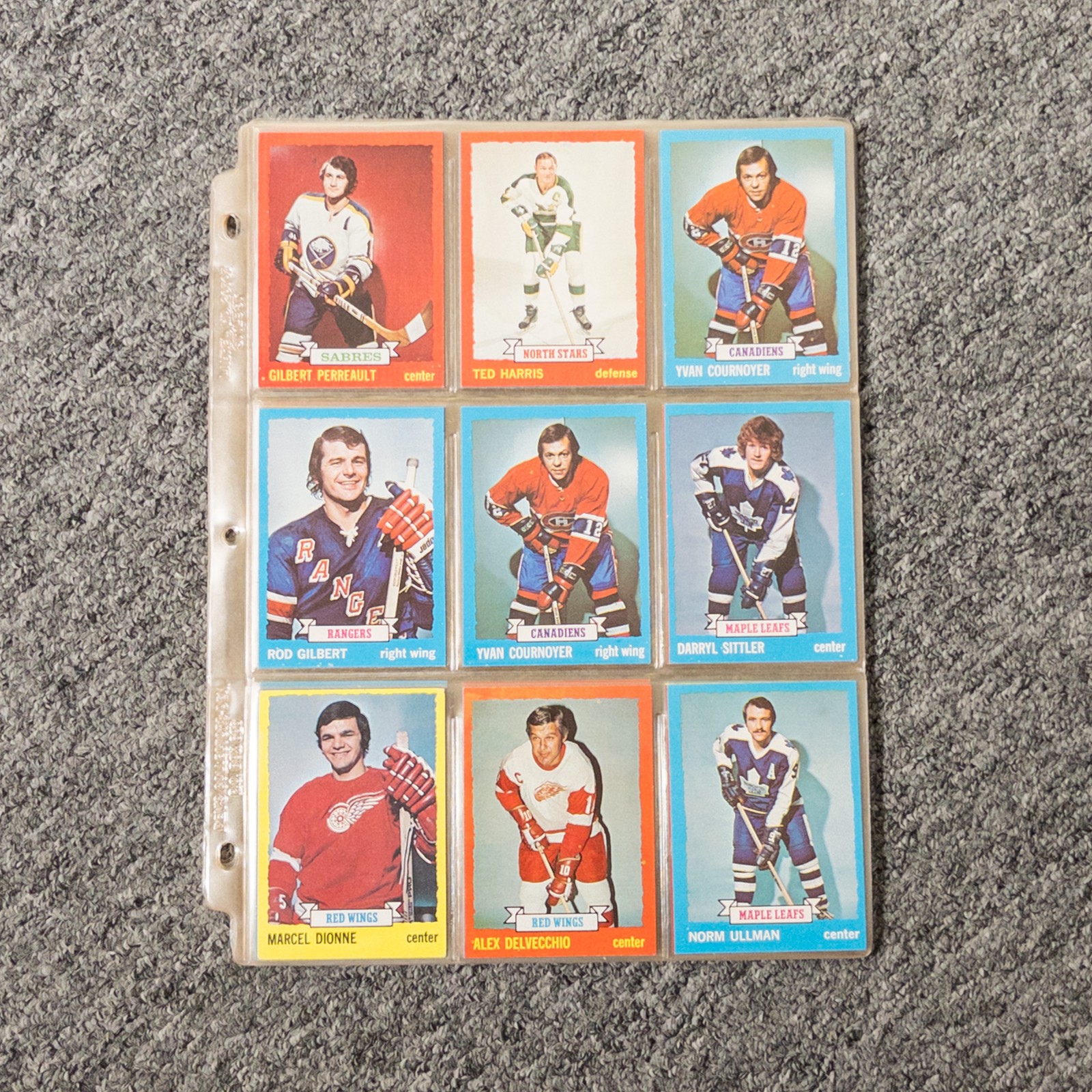 Lot of 50 Hockey Cards – 1973-1974 Topps Collection