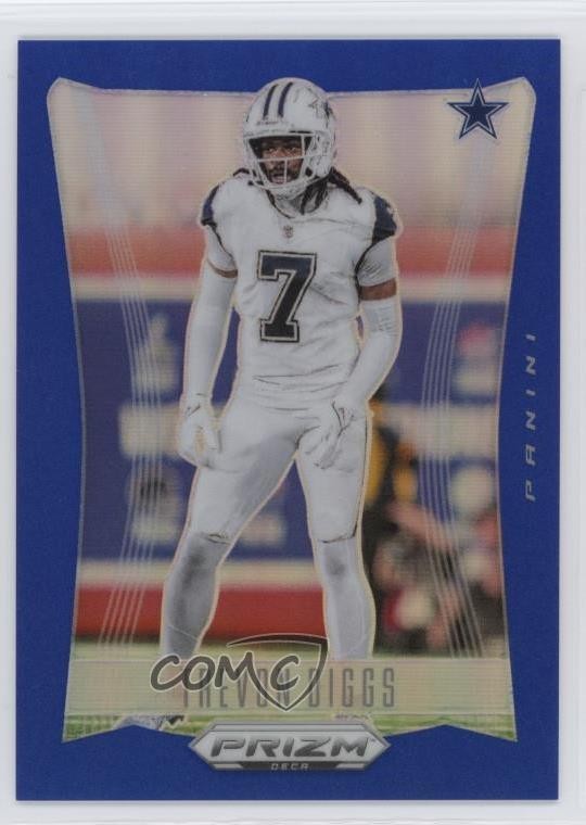 2024 Panini Prizm Deca Blue Prizm 64/149 Trevon Diggs #80 10tb