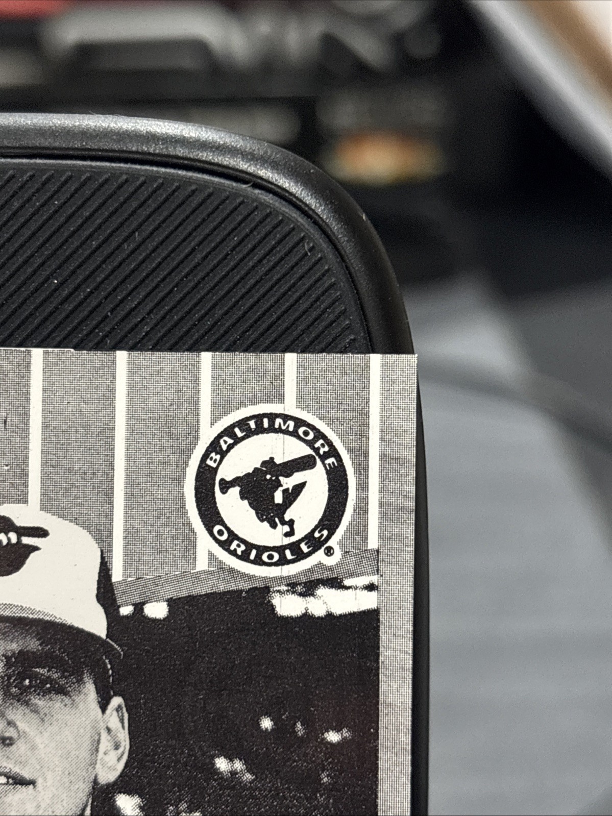 1989 Fleer Billy Ripken F FACE ‘TEST RUN’ Black & White Error Card NO.616