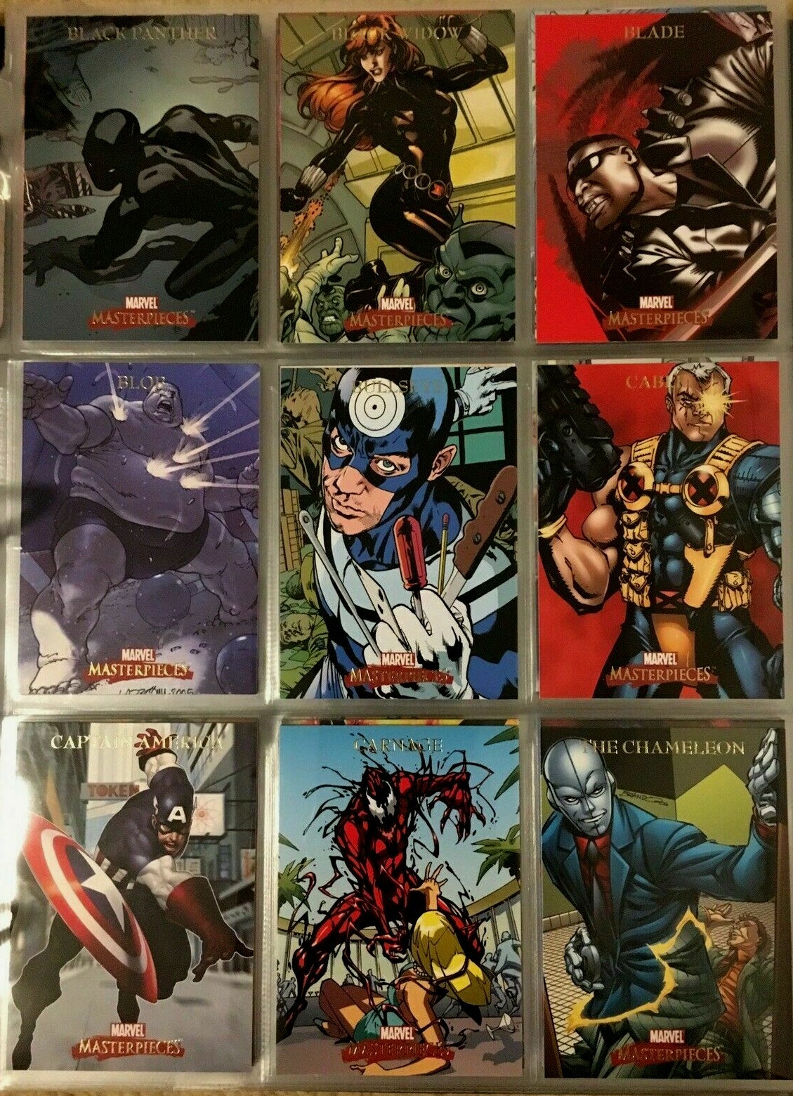 MARVEL MASTERPIECES (2007, Skybox) Base Cards Pick 1 From List