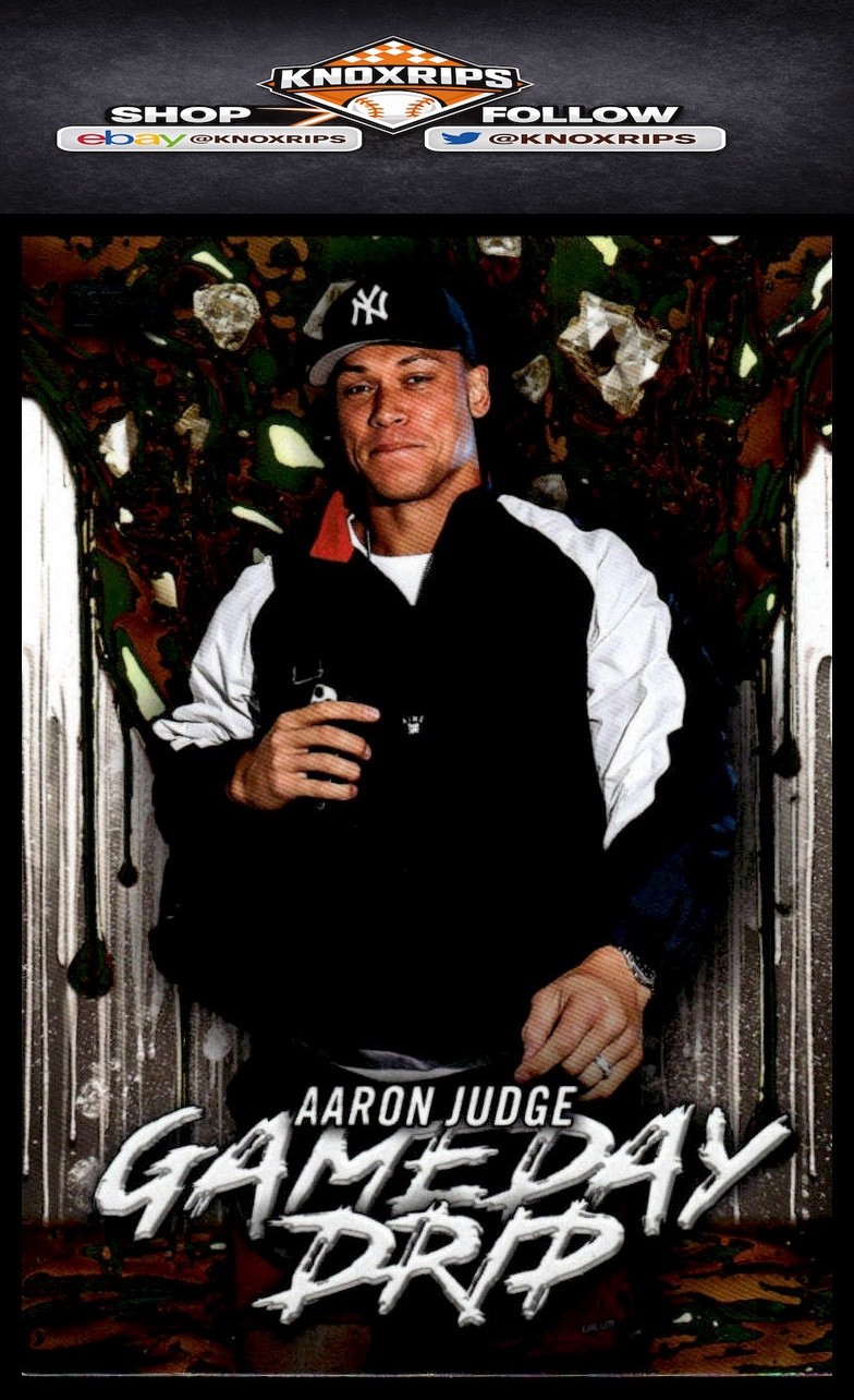 2026 Topps #GD-7 Aaron Judge Gameday Drip