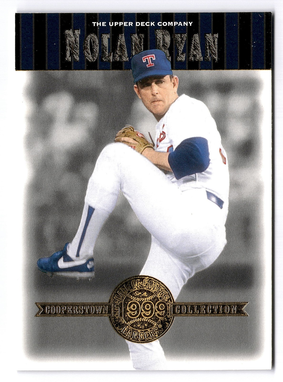 2001 Upper Deck Hall of Famers Cooperstown Collection #33 Nolan Ryan Rangers HOF