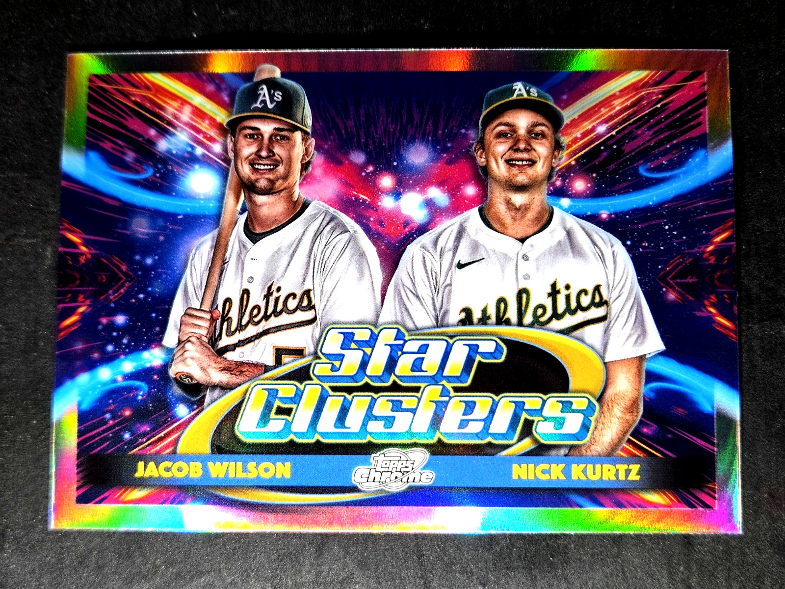 2025 Topps Cosmic Chrome Nick Kurtz Jacob Wilson Star Clusters #DSC-6 CENTERED💥