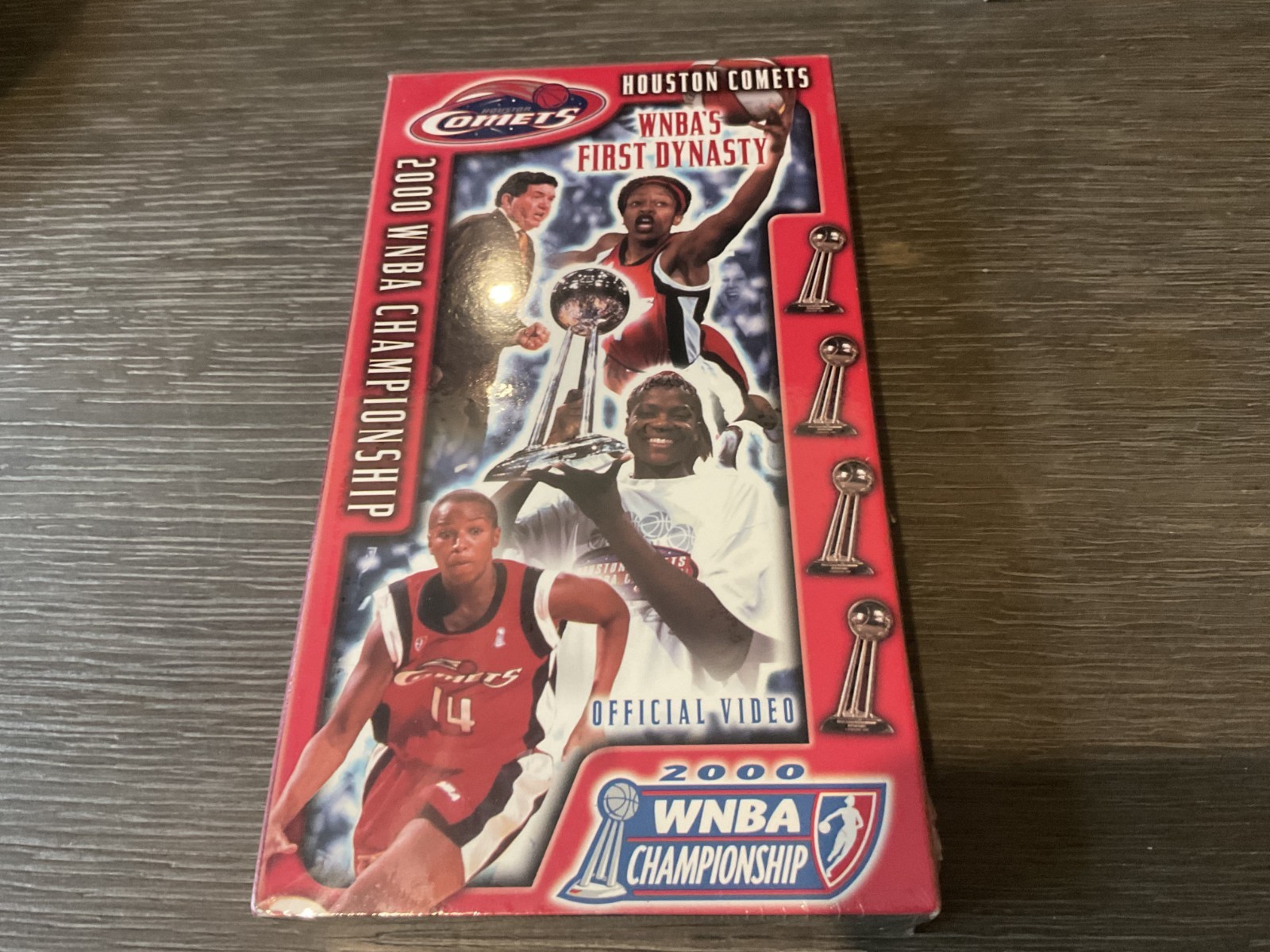 Houston Comets Championship Official Videos 1998, 1999, 2000 , Selling set of 3
