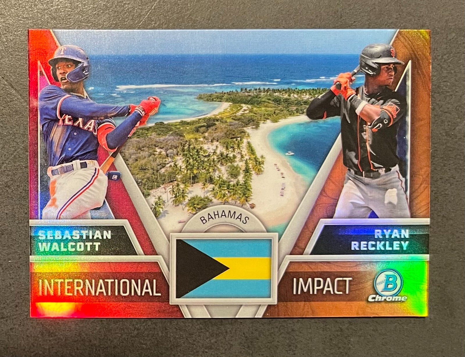 ⚾(you pick) 2024 Bowman CHROME, International Impact Inserts🔴🔵🟡🟢