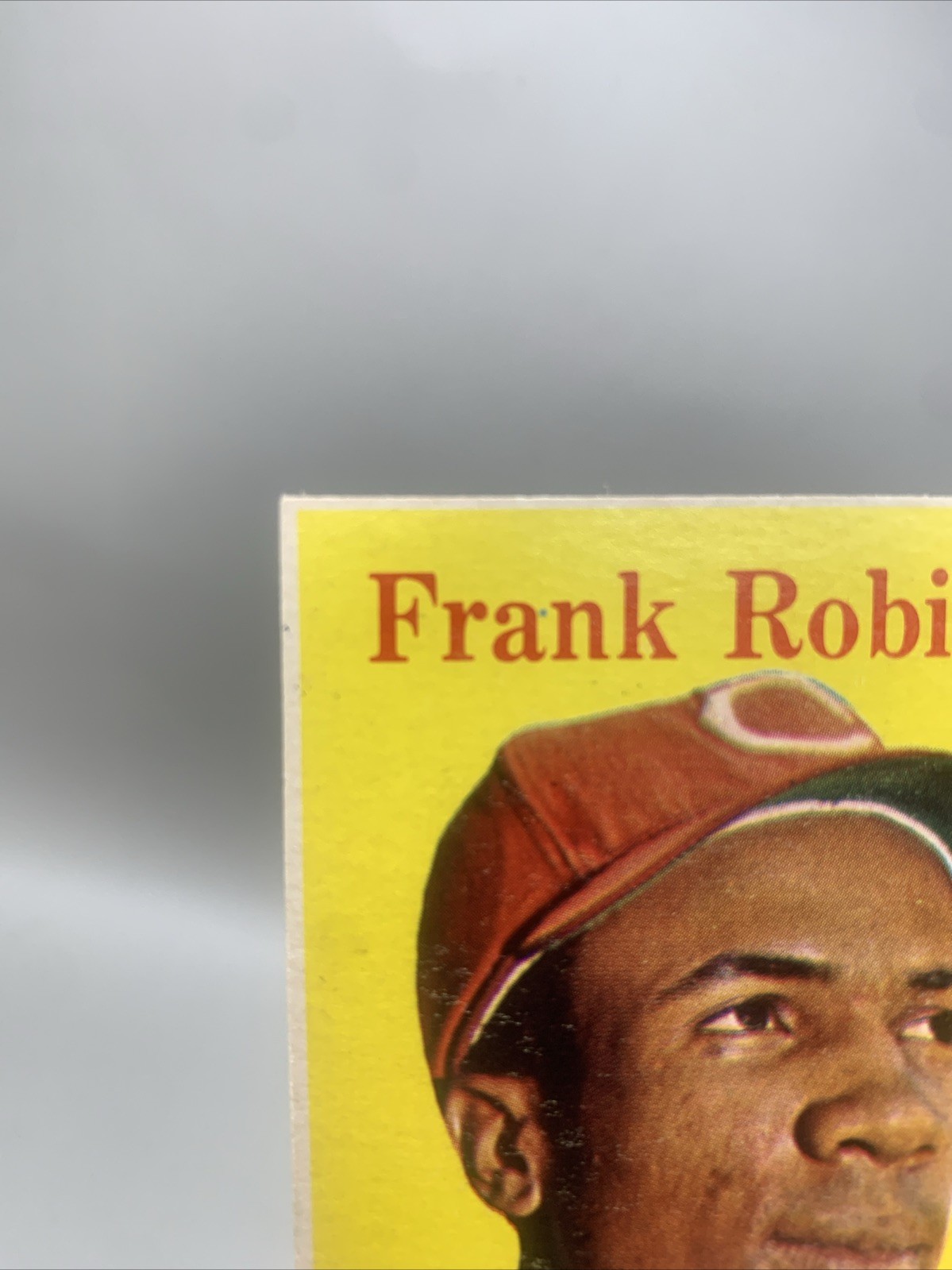1958 Topps – Frank Robinson #285 Reds 2nd Year EX+ No Creases OC Free Shipping