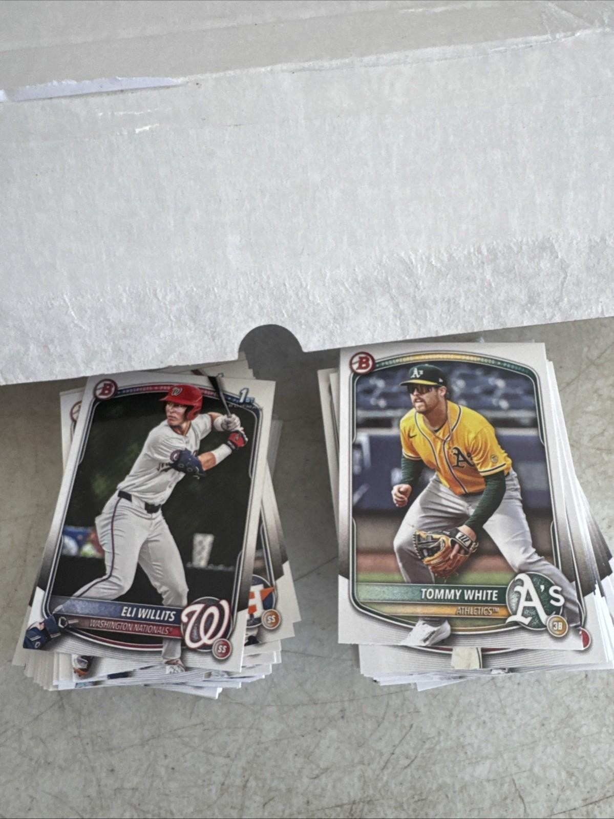 2025 Bowman Draft Complete Paper Set BD1-200 – Eli Willits + More