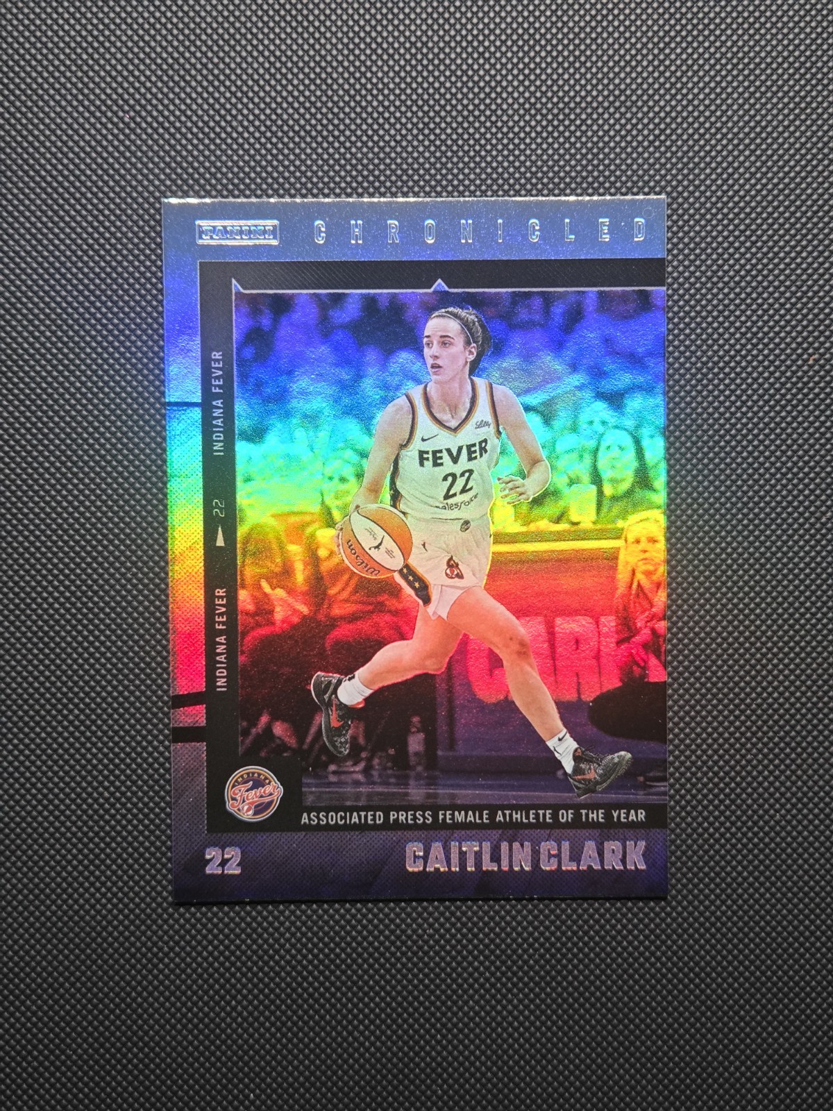 Caitlin Clark 2025 Panini Caitlin Clark Chronicled WNBA #19 Holo