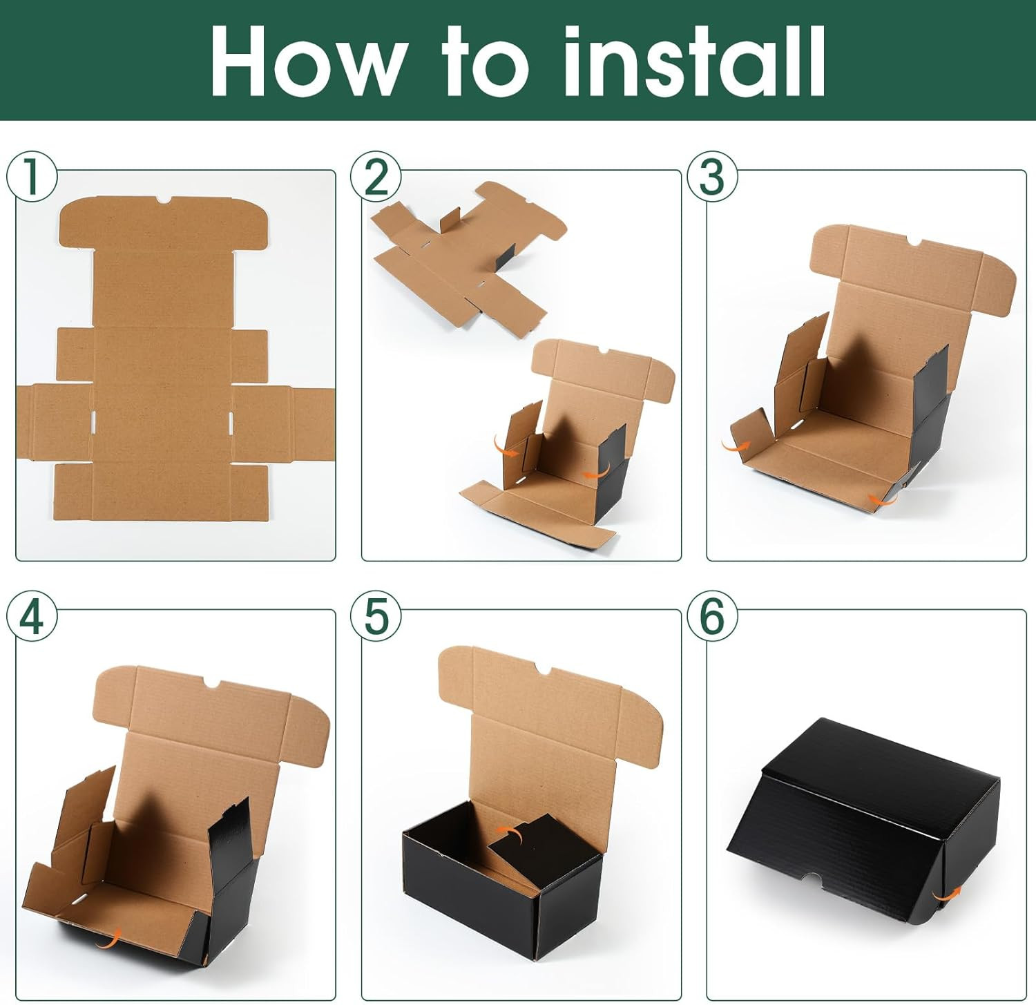 10 Pcs 400 Count Trading Card Storage Box Cardboard Baseball Card