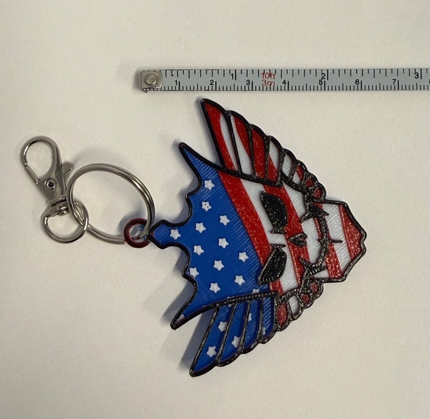 Cody Rhodes Inspired Keychain / Key Chain 3D Printed 2.5in