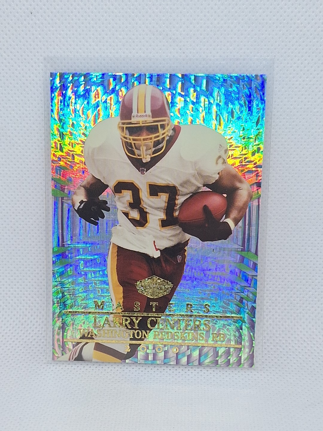 2000 Collector’s Edge Masters Larry Centers Holo /50 Card #192