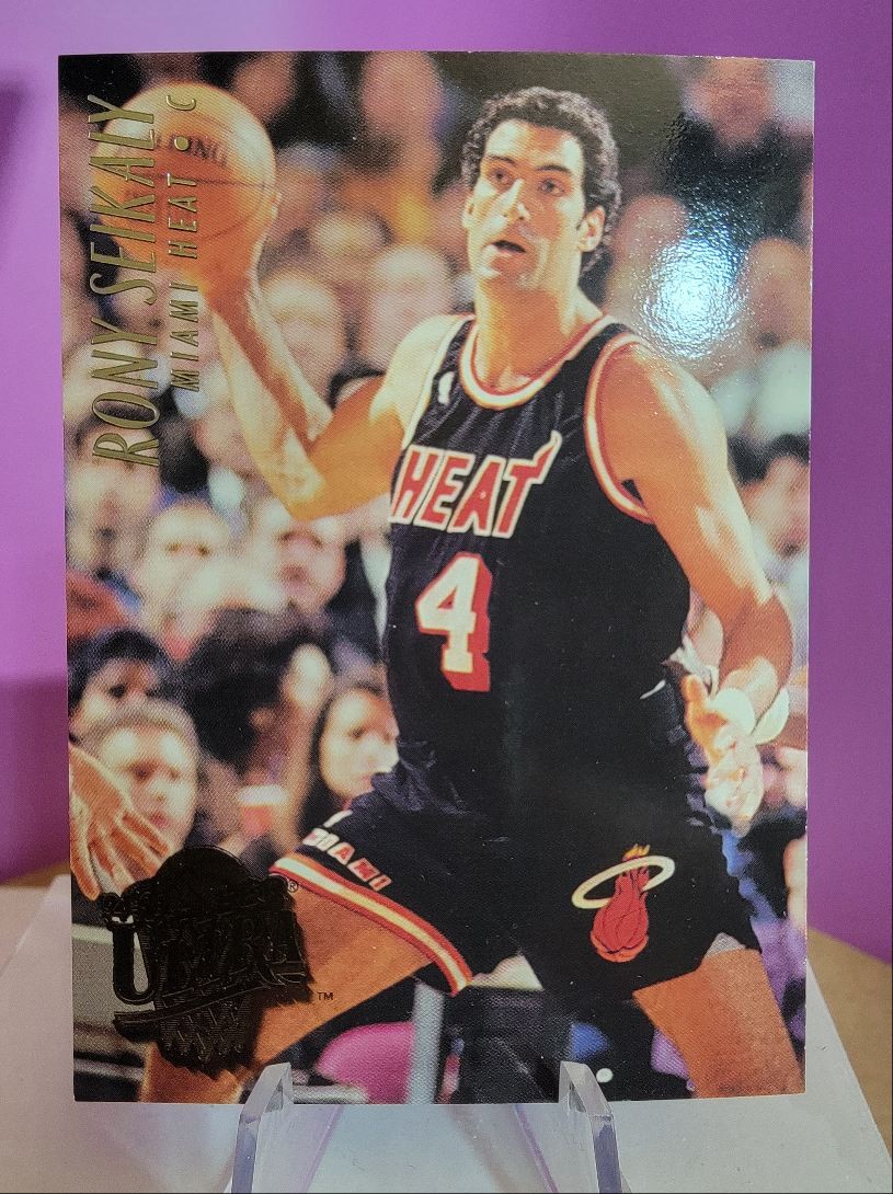 1994 Fleer Ultra #99 Ron Seikaly – Heat