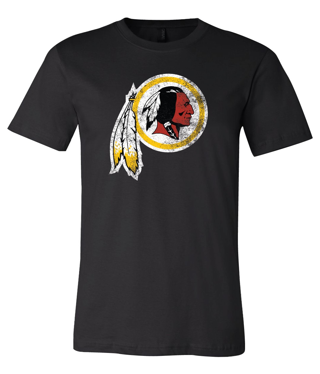 Washington Redskins Distressed NFL Team logo shirt S-6XL!!