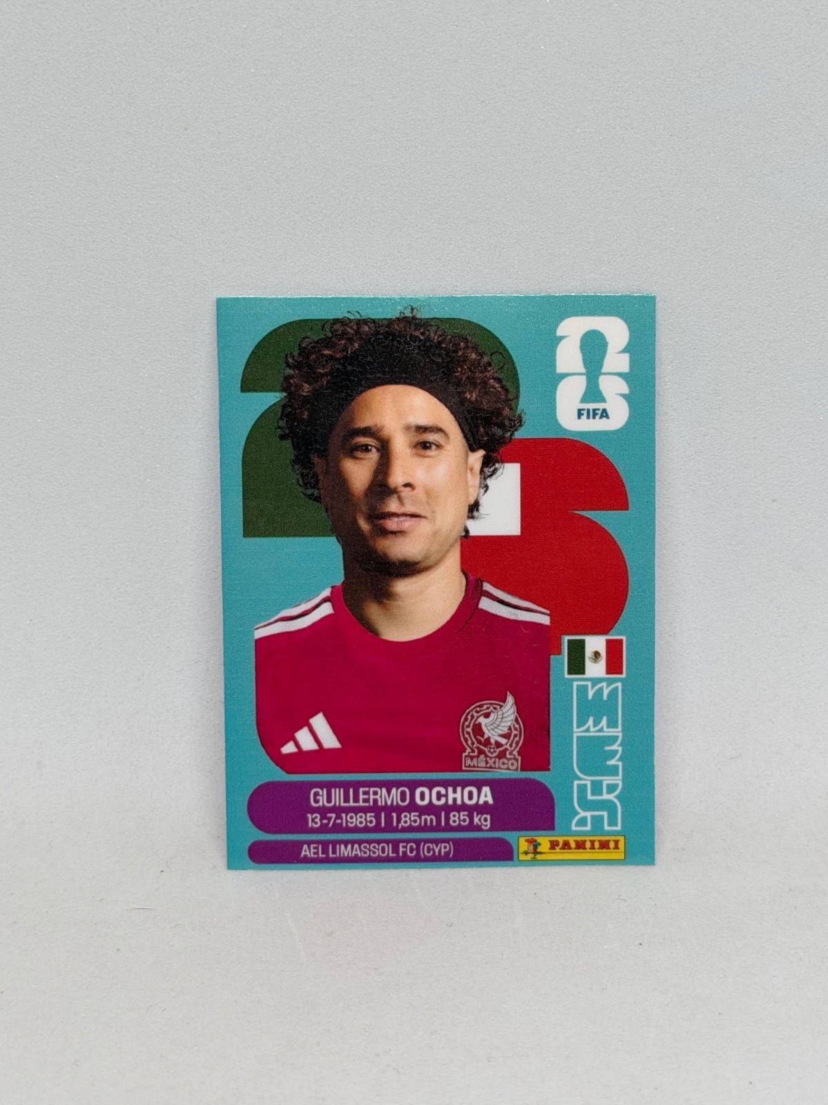Guillermo Ochoa Sticker Decal Fifa World Cup 2026 MEXICO