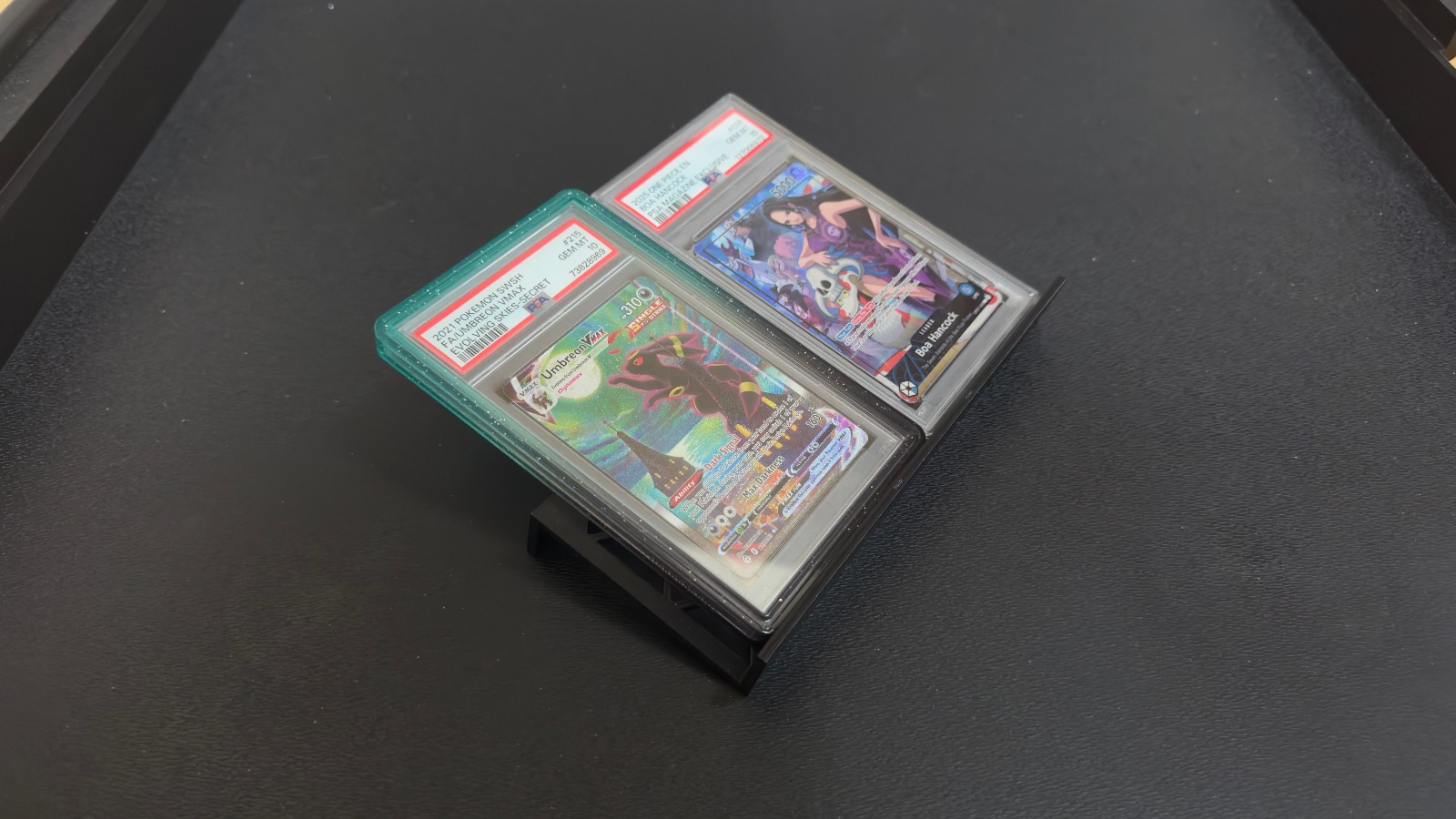 Zion Case Card Riser Stands – Graded Card Slab Display – Vertical & Horizontal