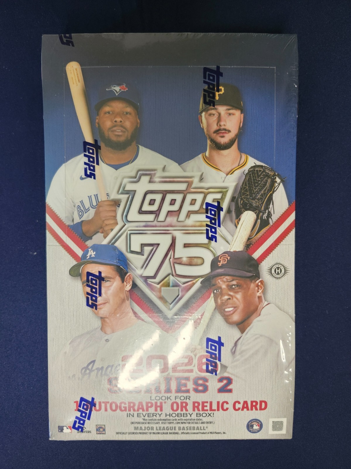 2026 Topps Series 2 Baseball Hobby Box Sealed 75th Anniversary 1 Auto/Relic