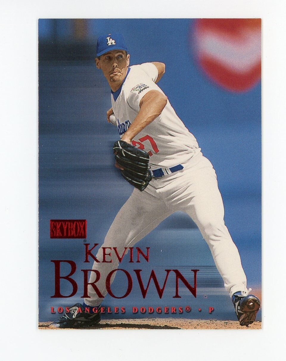 C569 KEVIN BROWN 2000 SKYBOX STAR RUBIES 14SR DODGERS RARE SP