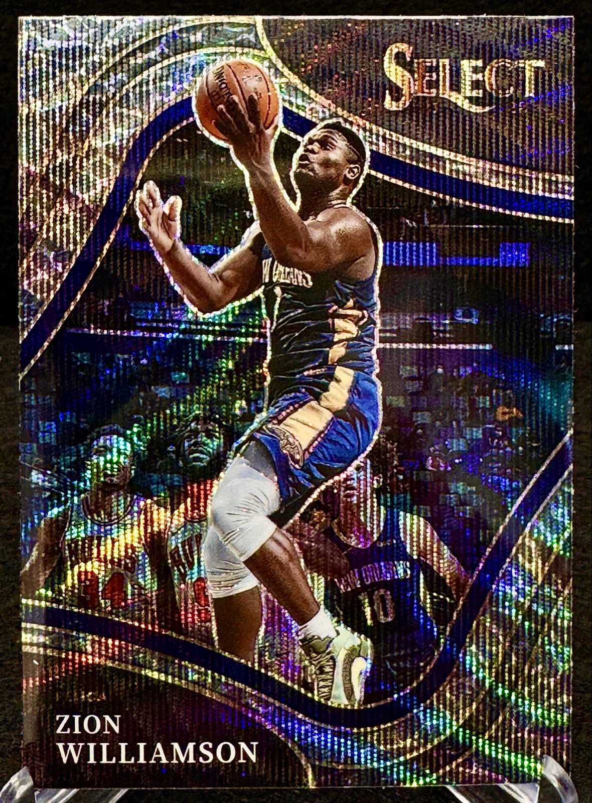2021-22 Panini Select ZION WILLIAMSON Courtside #295 Elephant Prizm Case Hit SSP