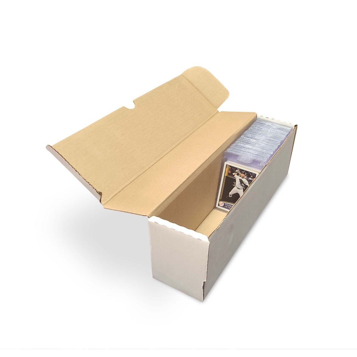 BCW #1 Semi Rigid Card Holders Storage Box 14″ Fit Baseball Basketball & Gaming