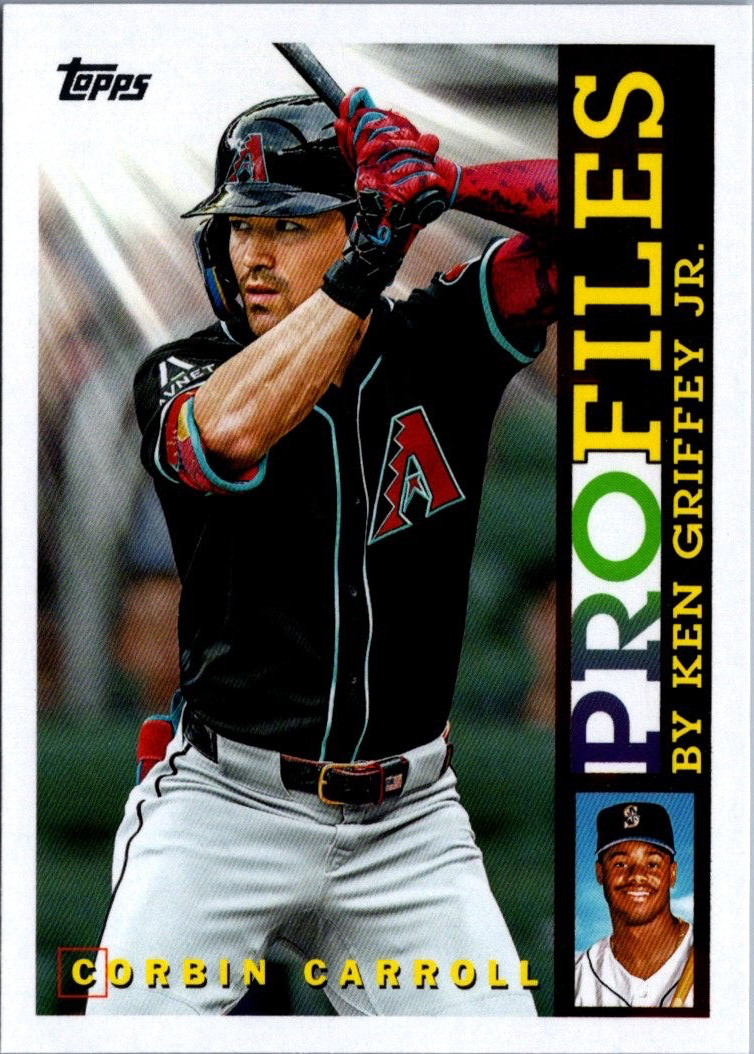 2026 Topps Profiles #TP6 Corbin Carroll Arizona Diamondbacks