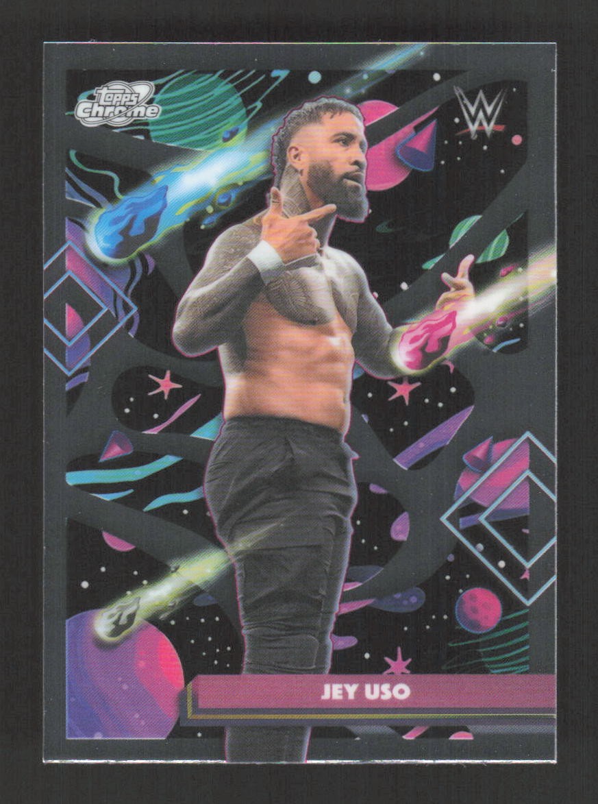 Jey Uso 2026 Topps Chrome Cosmic WWE #2