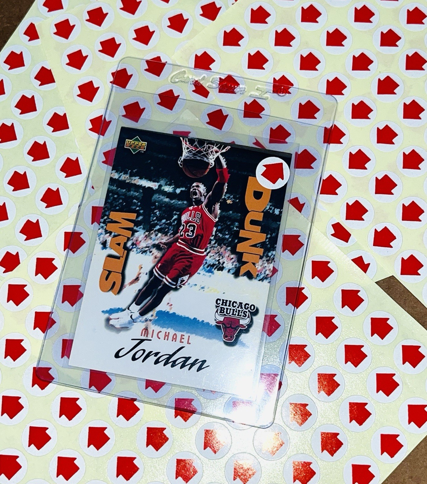 1000 pcs Red Arrow Correction Stickers Point Dot Adhesive – MJ Kobe auto patch