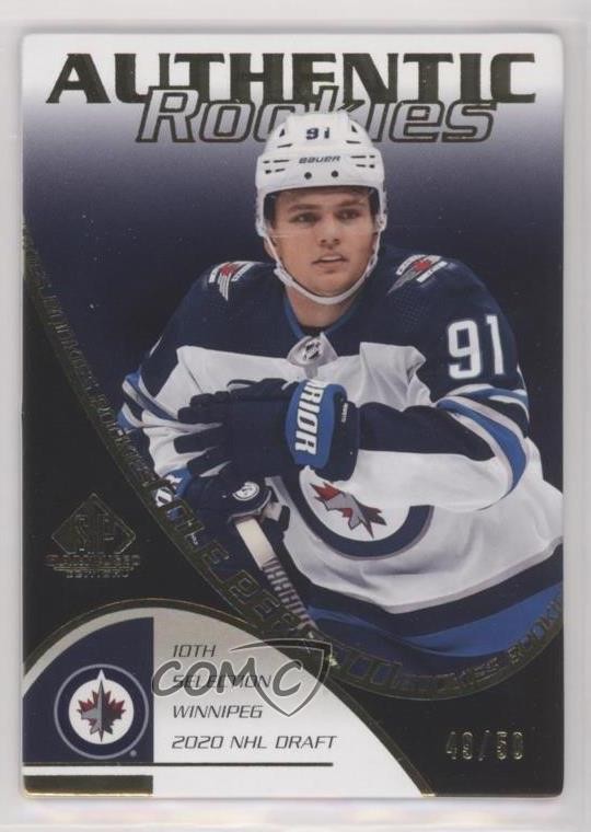 2021 SP Game Used 2003-04 Retro Rookies Gold 49/50 Cole Perfetti #RC-14 RC 14sr