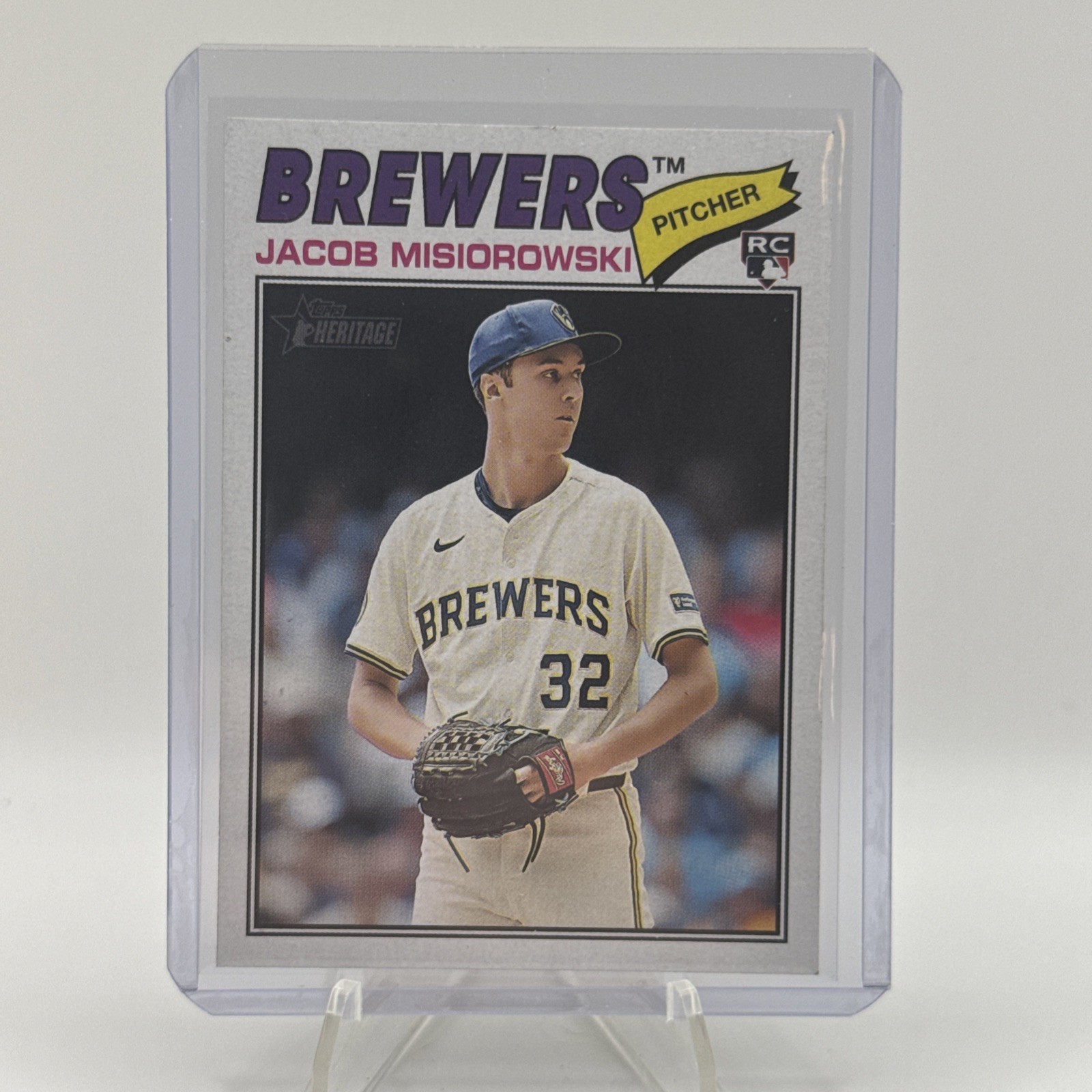 2026 Topps Heritage – Jacob Misiorowski #144 (RC)