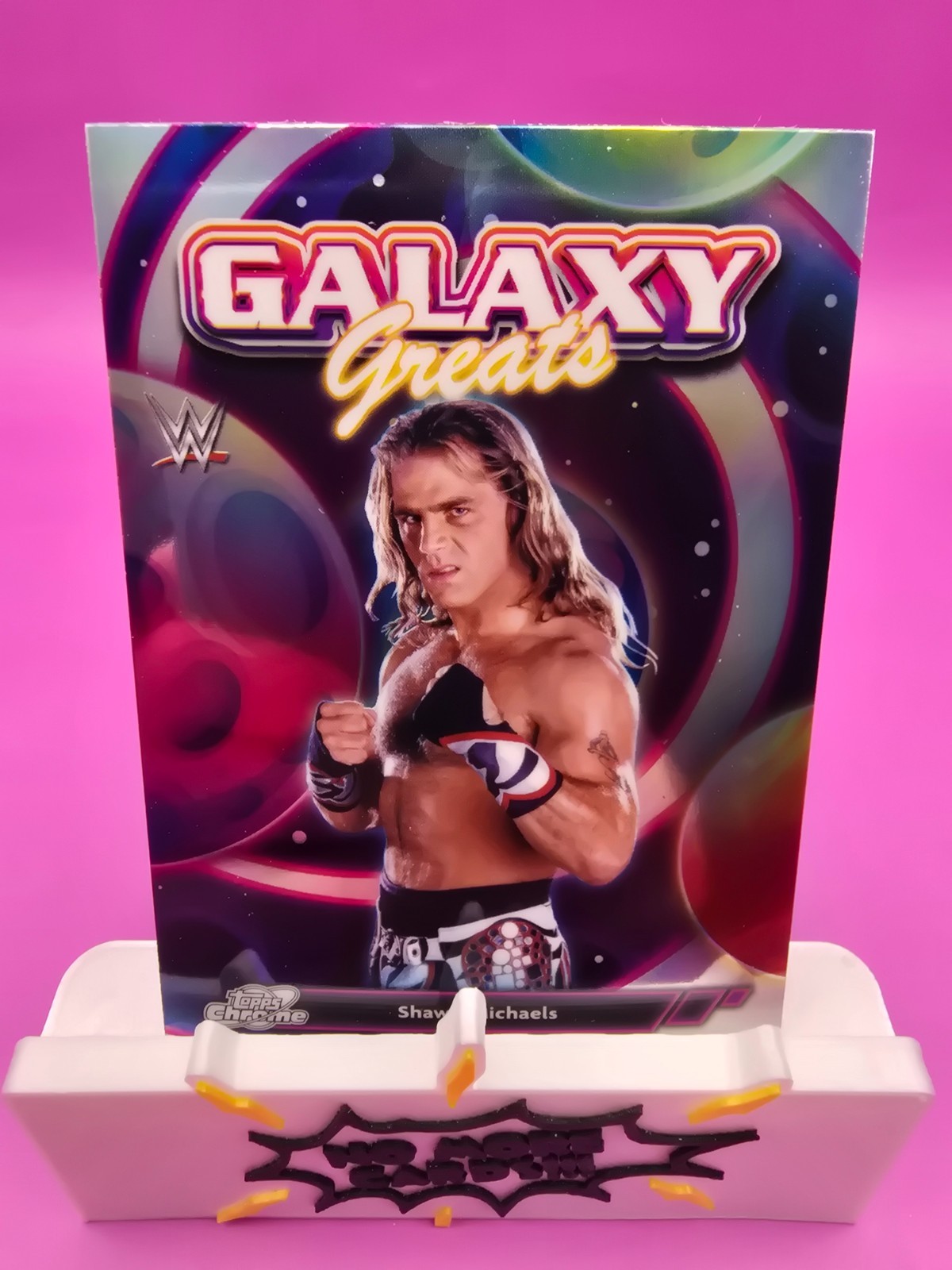 2026 Topps Chrome Cosmic WWE Shawn Michaels Galaxy Greats