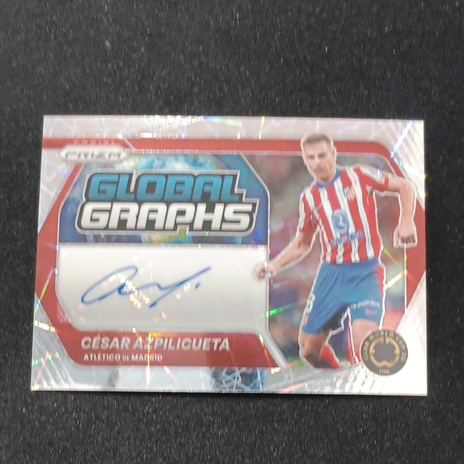 Panini Prizm FIFA Club World Cup 2025 César Azpilicueta Atletico GG-CA Auto