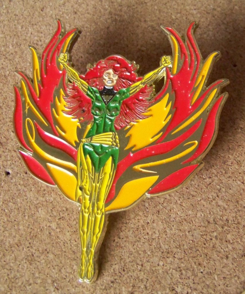 Little League? pin Phoenix X-men 3″ x 2″ c46538