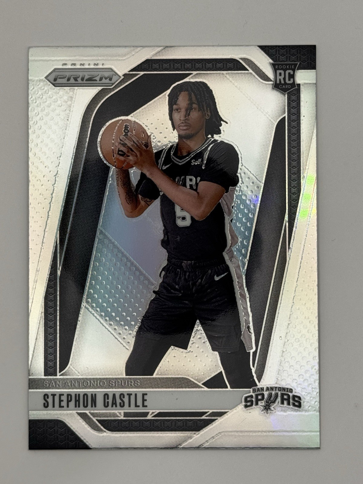 2024-25 Panini Prizm Basketball Stephon Castle Rookie RC Silver Prizm #234