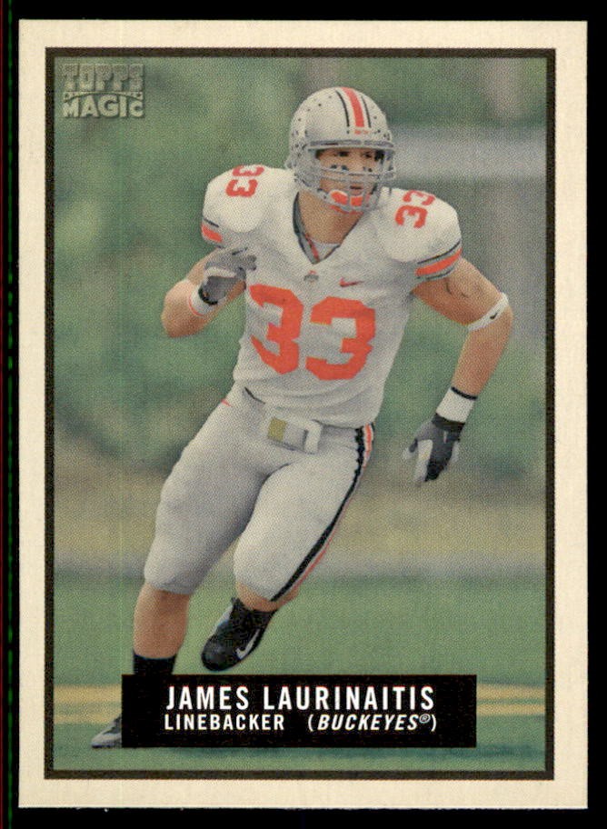 2009 Topps Magic Mini James Laurinaitis RC #65 Ohio State Buckeyes