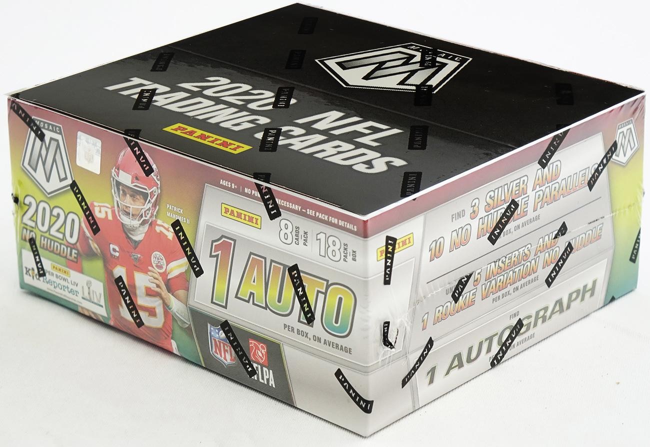 2020 PANINI MOSAIC NO HUDDLE FOOTBALL HOBBY BOX