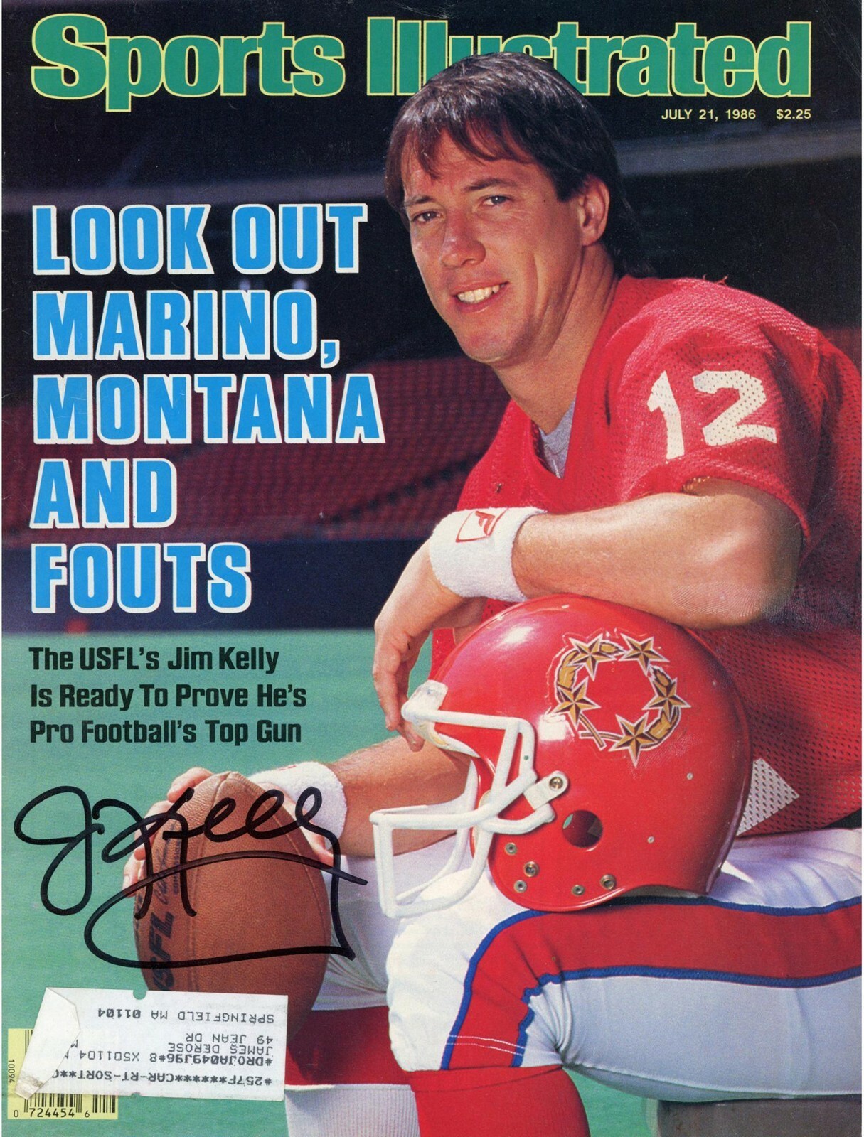 Jim Kelly Reproduction signed archival quality photo