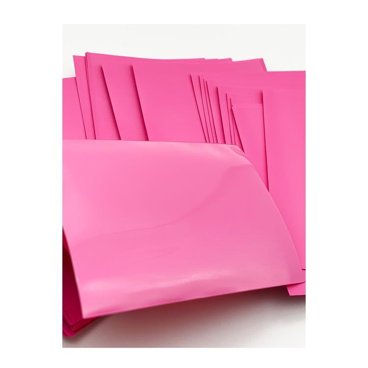 Lenayuyu 100pcs Pink Deck Protector Standard MTG Card Sleeves 66x91mm Glossy