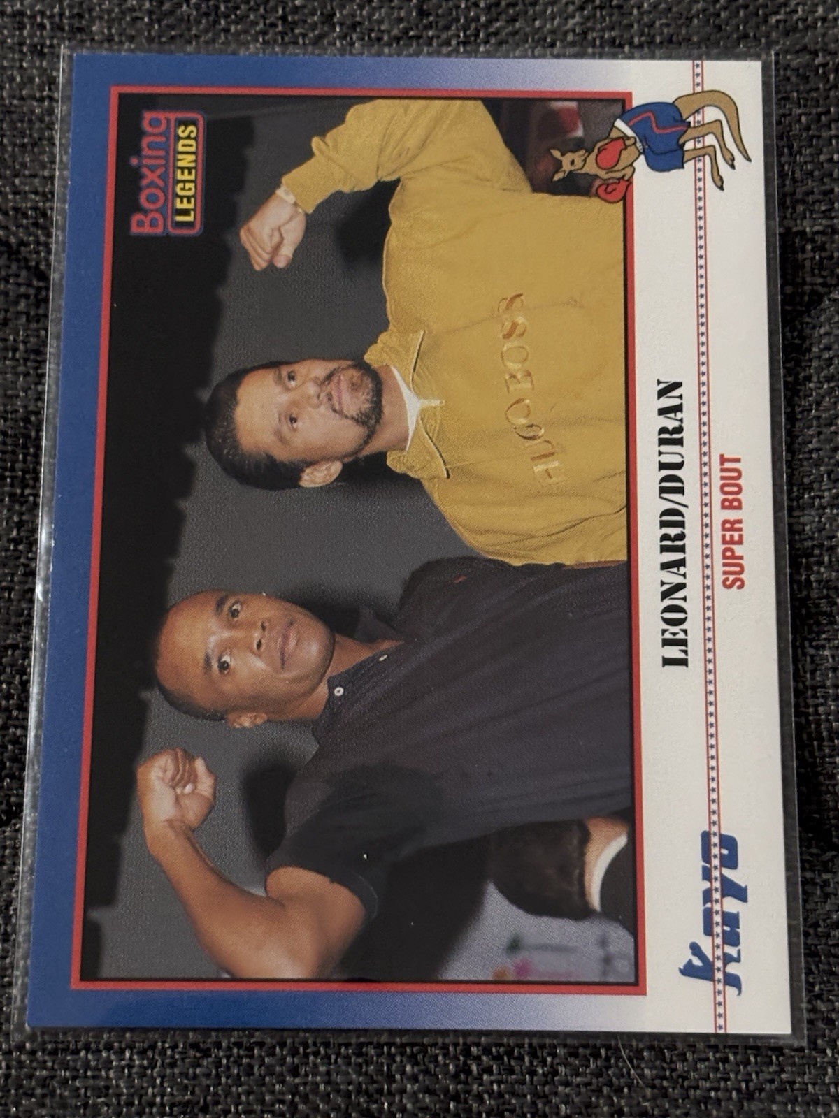 1991 Kayo Super Bout Sugar Ray Leonard Super Bout Roberto Duran #037