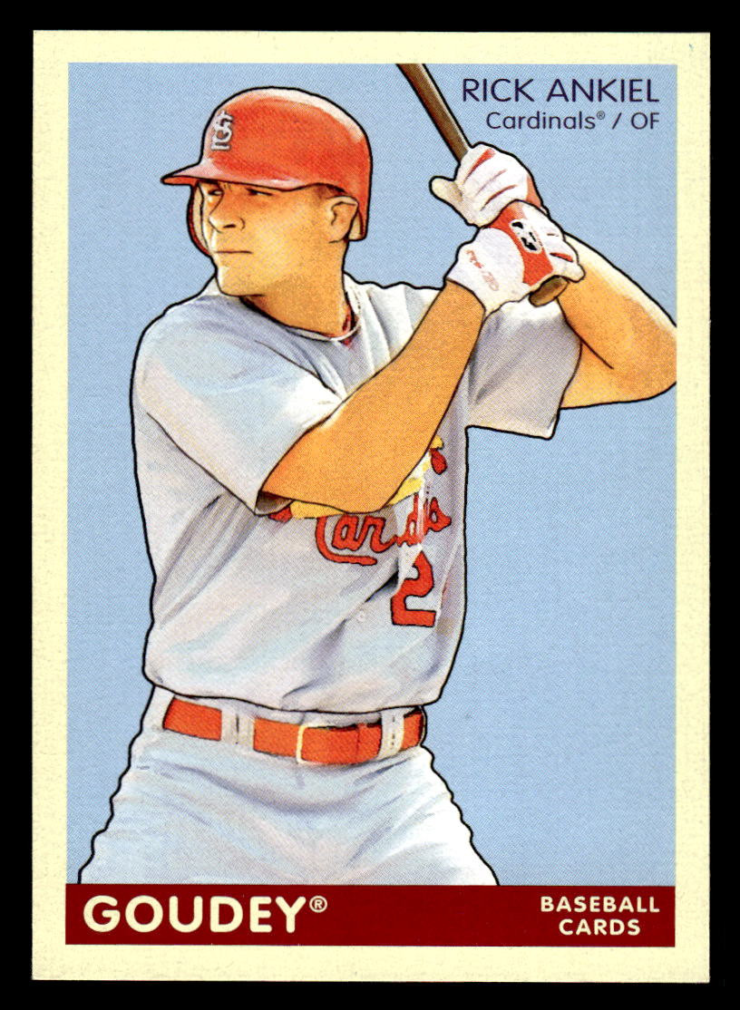 2009 Upper Deck Goudey #179 Rick Ankiel Card St. Louis Cardinals